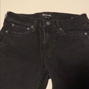 Madewell Mens black distressed Jeans